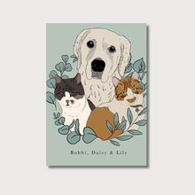 Load image into Gallery viewer, Digital Art Pet Portrait (Digital File) - Ally Pedersen